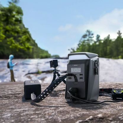 Batterie Externe EcoFlow Trail 200, 60000mAh, 220W, PD, 2 x USB-A - 2 x USB-C, Noire EF-TRAIL200-N
