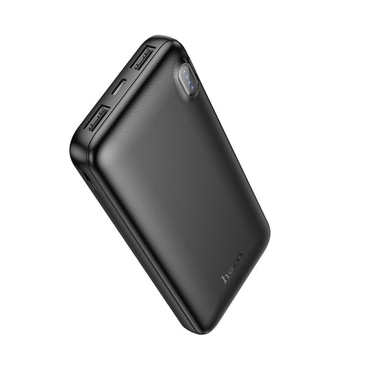 Externe Batterie HOCO J128, 10000mAh, 10W, 2 x USB-A, Schwarz