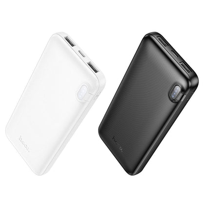 Batteria Esterna HOCO J128, 10000mAh, 10W, 2 x USB-A, Bianca