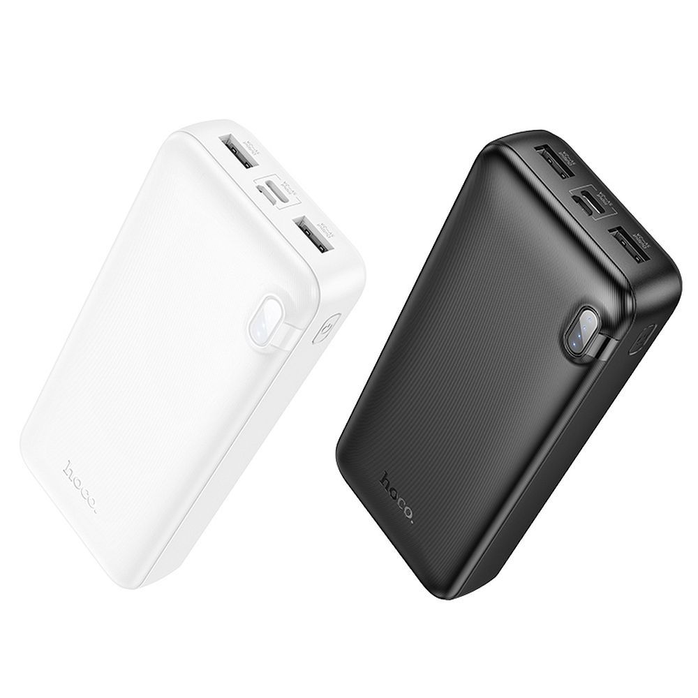 Externe Batterie HOCO J128A, 20000mAh, 10W, 2 x USB-A, Schwarz