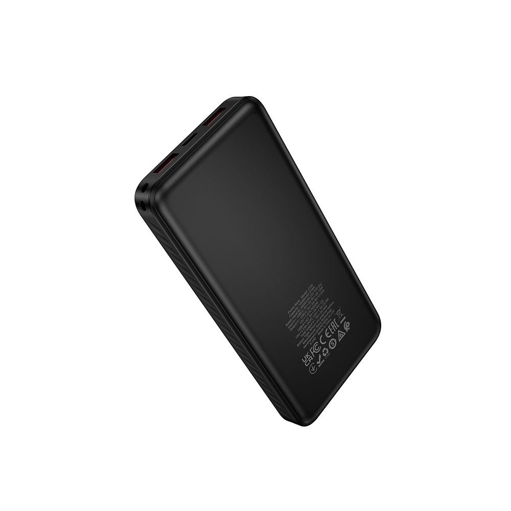 Batteria Esterna HOCO J154, 10000mAh, 22.5W, QC + PD, 1 x USB-C - 2 x USB-A, Nera