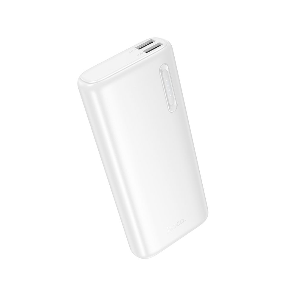 Batteria Esterna HOCO J158A, 10000mAh, 10W, 2 x USB-A, Bianca