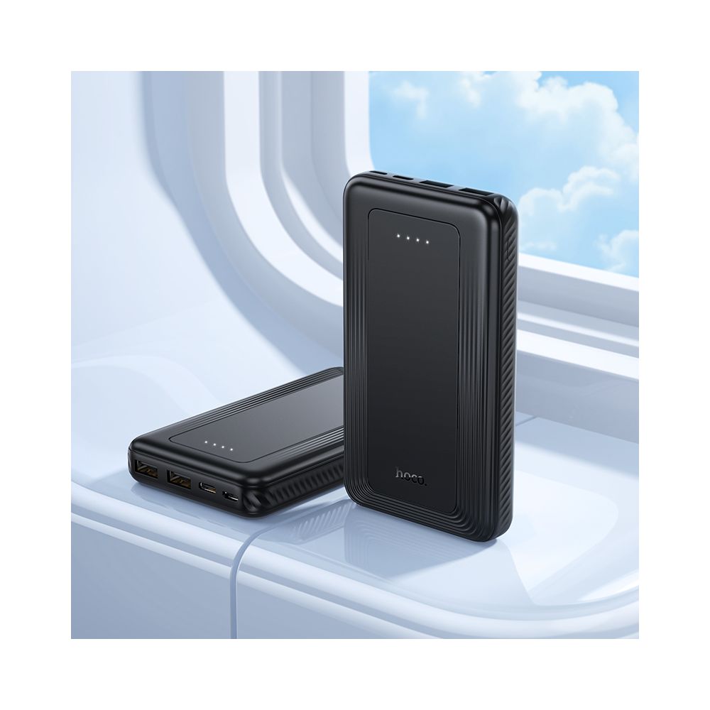 Externe Batterie HOCO J165A, 10000mAh, 10W, 2 x USB-A, Schwarz