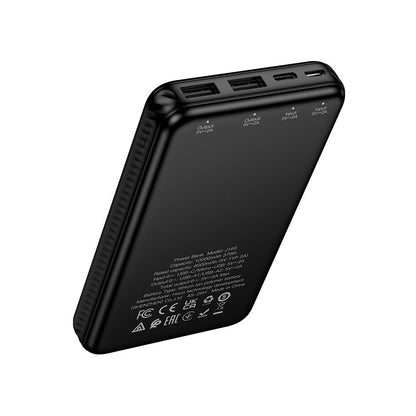 Externe Batterie HOCO J165A, 10000mAh, 10W, 2 x USB-A, Schwarz