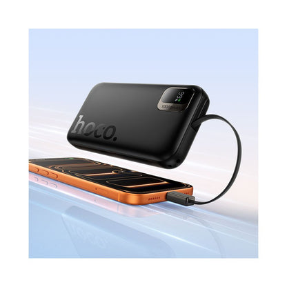 Batterie Externe HOCO Q51, 10000mAh, 20W, PD, 2 x USB-C, Noire