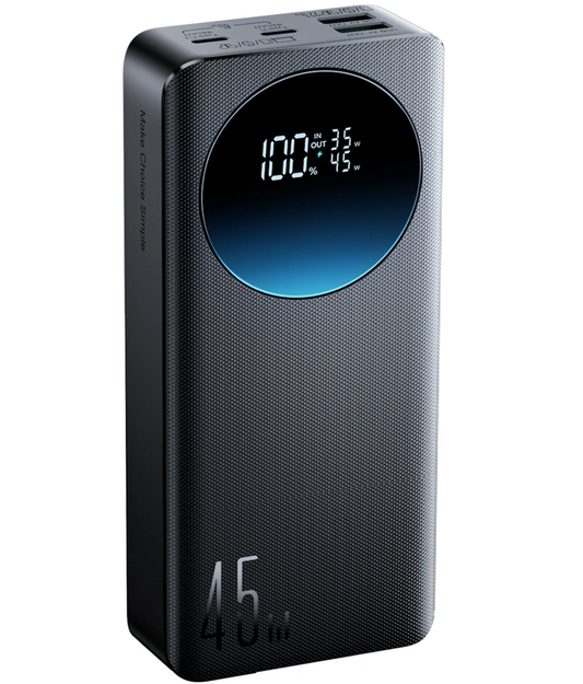 Batteria Esterna Joyroom JR-PBF02 Pro, 20000mAh, 45W, QC + PD, 2 x USB-A - 2 x USB-C, Nera