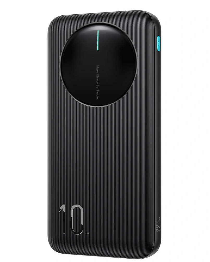 Batteria Esterna Joyroom JR-PBF12 Pro, 10000mAh, 22.5W, QC + PD, 1 x USB-C - 2 x USB-A, Nera