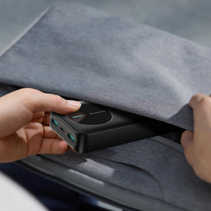 Batteria Esterna Joyroom JR-PBF14, 20000mAh, 12W, 1 x USB-C - 2 x USB-A, Nera