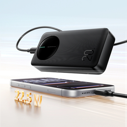 Externer Akku Joyroom JR-PBF14 Pro, 20000mAh, 22.5W, QC + PD, 1 x USB-C - 2 x USB-A, Schwarz