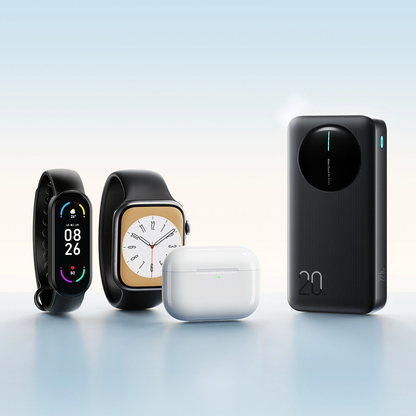 Externer Akku Joyroom JR-PBF14 Pro, 20000mAh, 22.5W, QC + PD, 1 x USB-C - 2 x USB-A, Schwarz