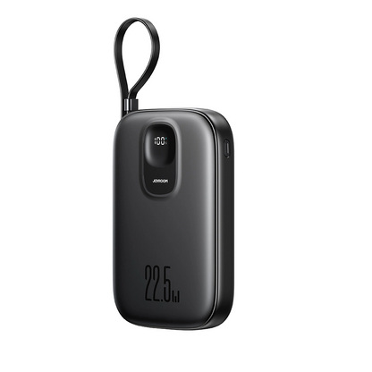 Batteria Esterna Joyroom JR-PBF18, 10000mAh, 22.5W, QC + PD, 1 x Lightning - 1 x USB-A - 1 x USB-C, Nera
