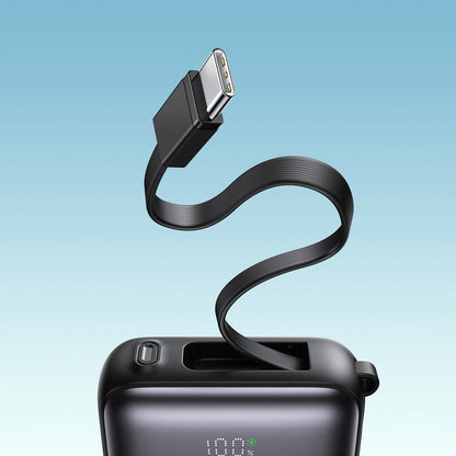 Batteria Esterna Joyroom JR-PBF27, 10000mAh, 22.5W, PD, 1 x Lightning - 2 x USB-C, Nera
