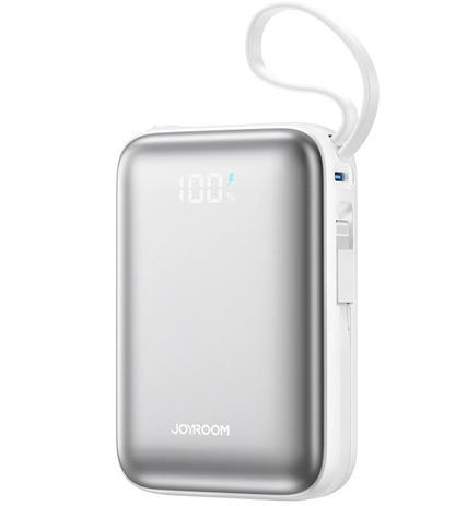 Batterie Externe Joyroom JR-PBF29, 20000mAh, 22.5W, QC + PD, 1 x Lightning - 2 x USB-C, Blanche
