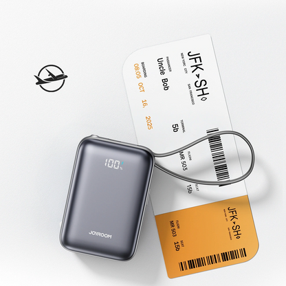 Batterie Externe Joyroom JR-PBF29, 20000mAh, 22.5W, QC + PD, 1 x Lightning - 2 x USB-C, Noire