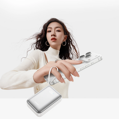 Batterie Externe Joyroom JR-PBF29, 20000mAh, 22.5W, QC + PD, 1 x Lightning - 2 x USB-C, Blanche