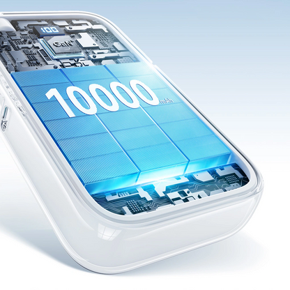 Batterie Externe Joyroom JR-PR2L, 10000mAh, 35W, QC + PD, 1 x Lightning - 1 x USB-C, Blanche