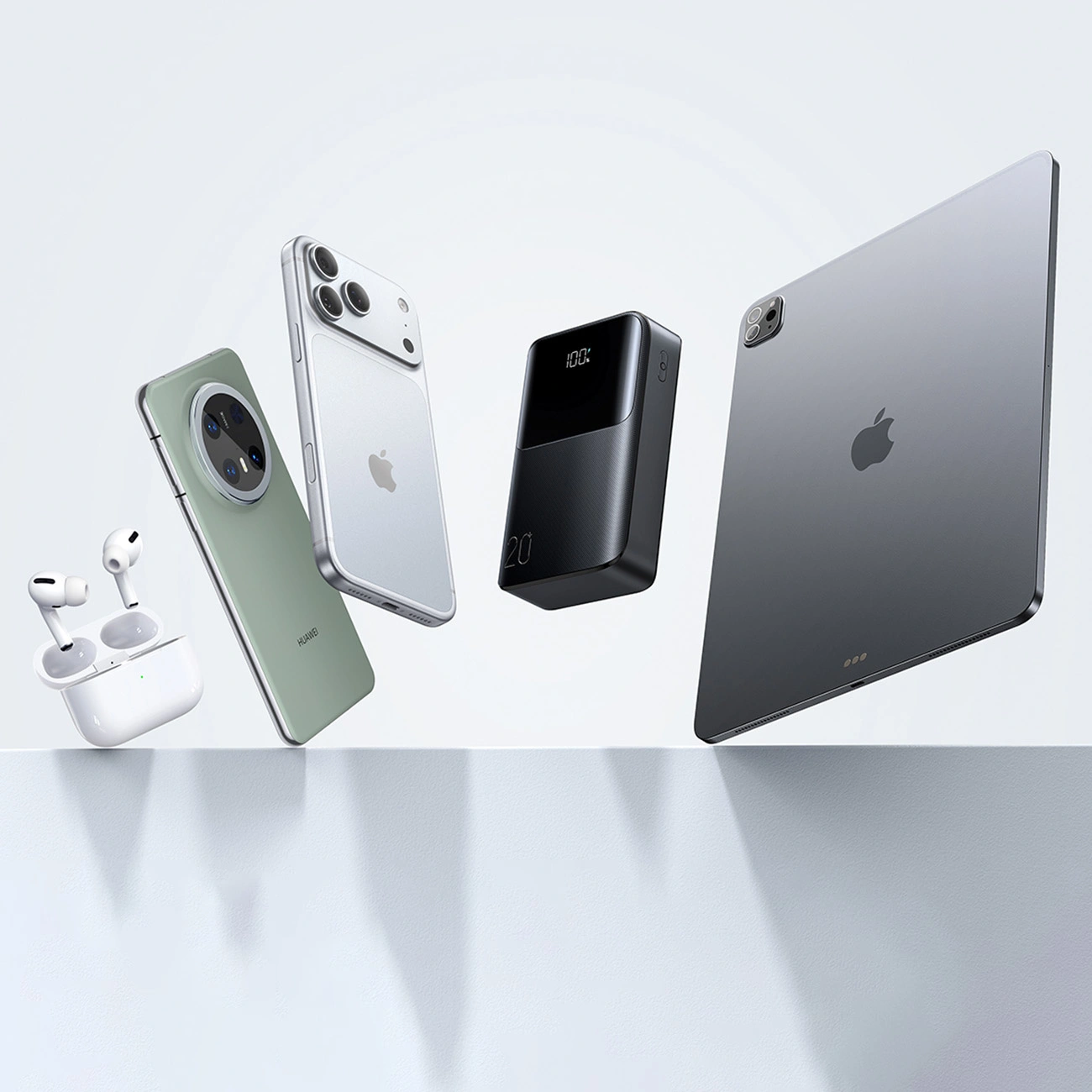 Batterie Externe Joyroom JR-QP192, 20000mAh, 22.5W, QC + PD, 1 x USB-A - 2 x USB-C, Noire