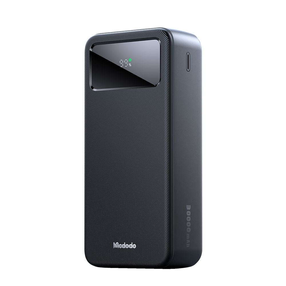 Batterie Externe McDodo MC-4240, 30000mAh, 22.5W, QC + PD, 2 x USB-A - 1 x USB-C, Noire