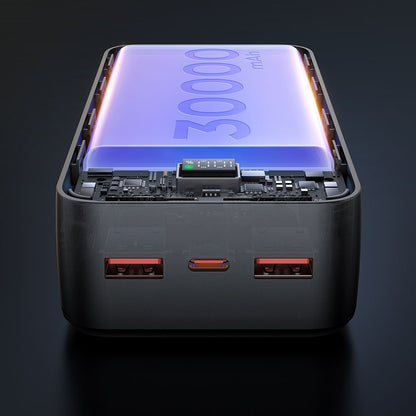 Batterie Externe McDodo MC-4240, 30000mAh, 22.5W, QC + PD, 2 x USB-A - 1 x USB-C, Noire