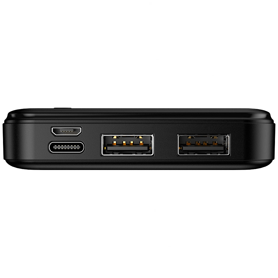 Batteria Esterna MaXlife MXPB-01, 10000mAh, 12W, 2 x USB-A, Nera