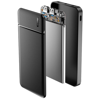 Batteria Esterna MaXlife MXPB-01, 10000mAh, 12W, 2 x USB-A, Nera