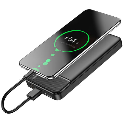 Batteria Esterna MaXlife MXPB-01, 10000mAh, 12W, 2 x USB-A, Nera