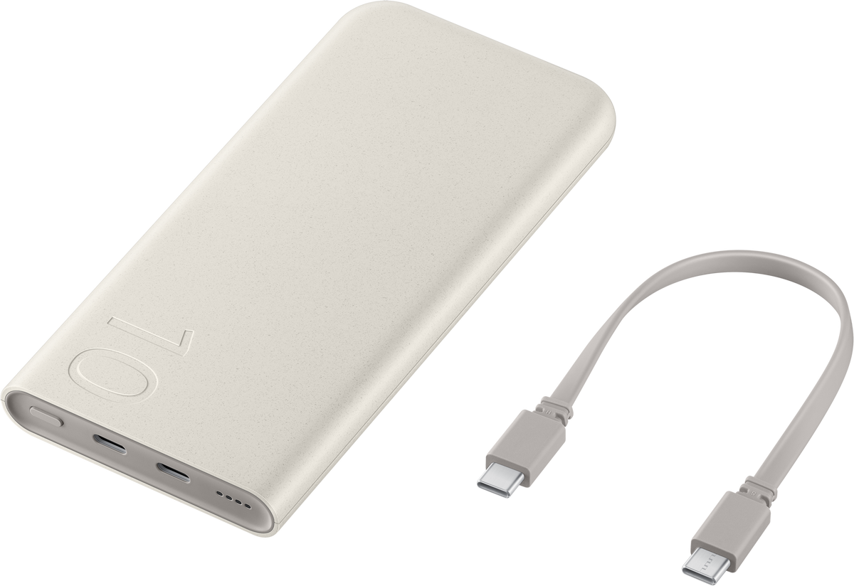 Batteria Esterna Samsung, 10000mAh, Beige EB-P3401XUEGWW