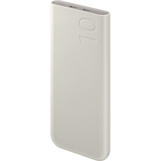 Batteria Esterna Samsung, 10000mAh, 25W, PD, 2 x USB-C, Beige, Ricondizionata EB-P3400XUEGEU