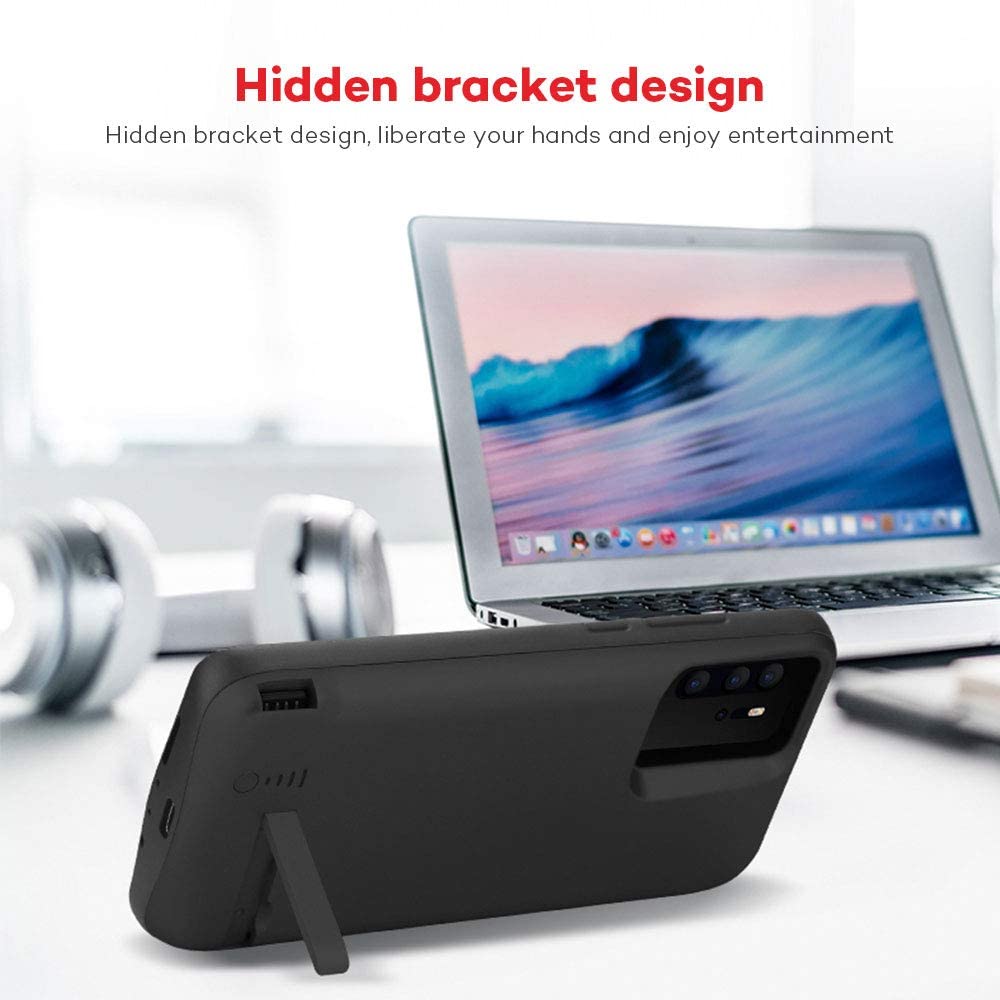 Batteria Esterna Tipo Custodia Techsuit Power Pro Battery per Huawei P30 Pro New Edition / P30 Pro, 5000mAh, Nera