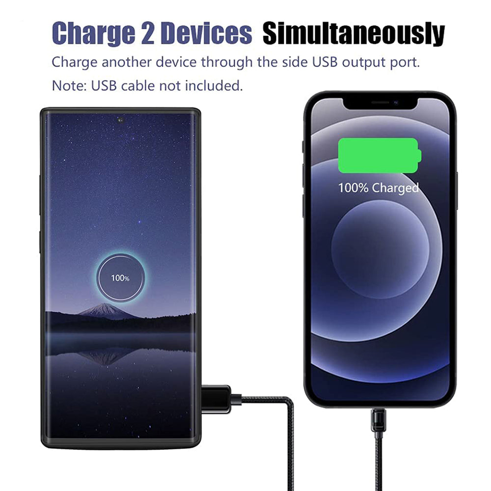 Batteria Esterna Tipo Custodia Techsuit Power Pro Battery per Samsung Galaxy Note 10 5G N971 / Note10 N970, 5000mAh, Nera