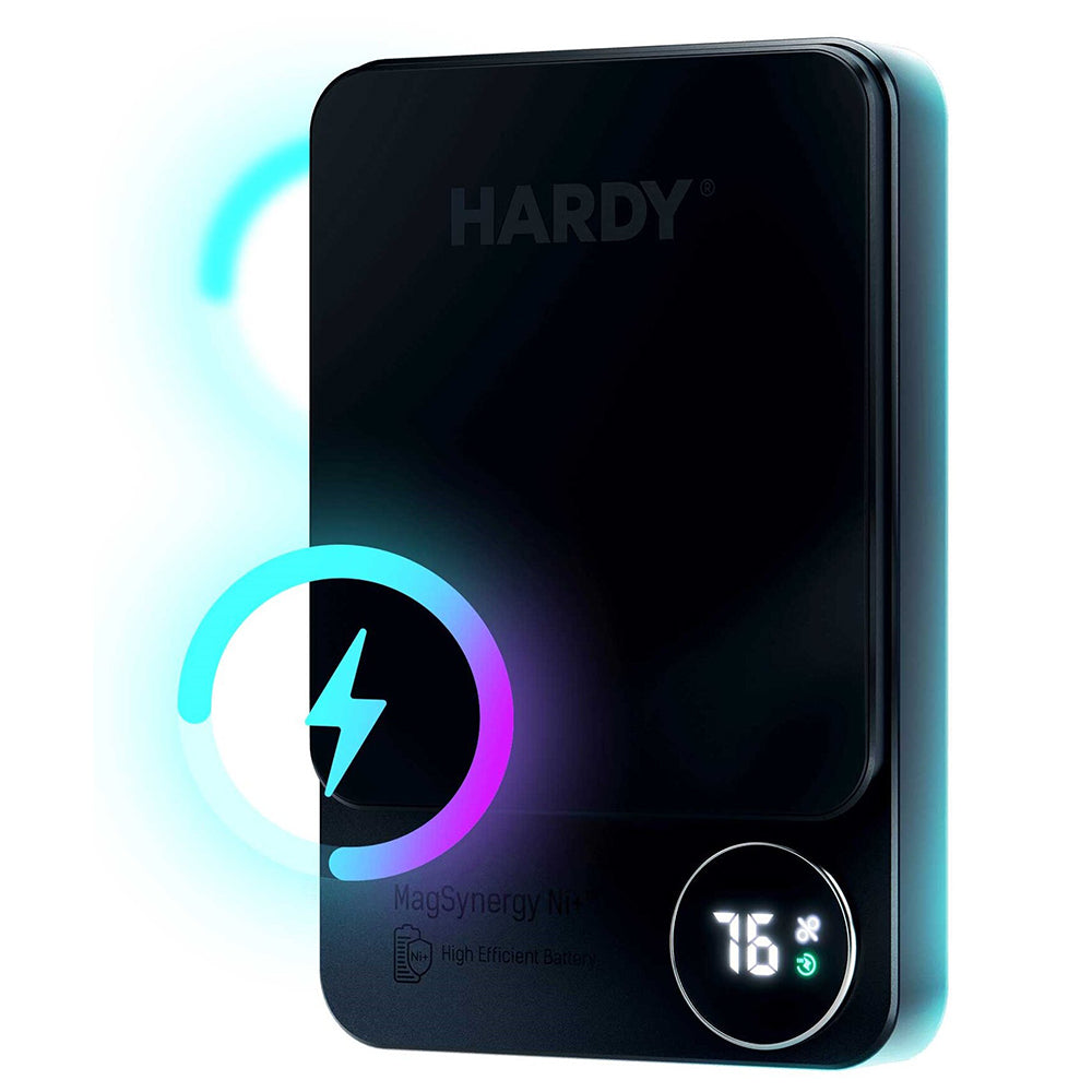 Batterie Externe Sans Fil 3MK MagSynergy Ni+, 5000mAh, 22.5W, PD + FQI, 1 x QI - 1 x USB-C, Noire