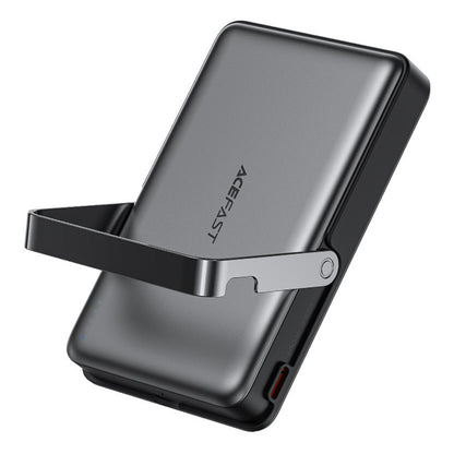 Batteria Esterna Wireless Acefast M17, 10000mAh, 22.5W, PD + FQI, 1 x QI - 1 x USB-C, Nera