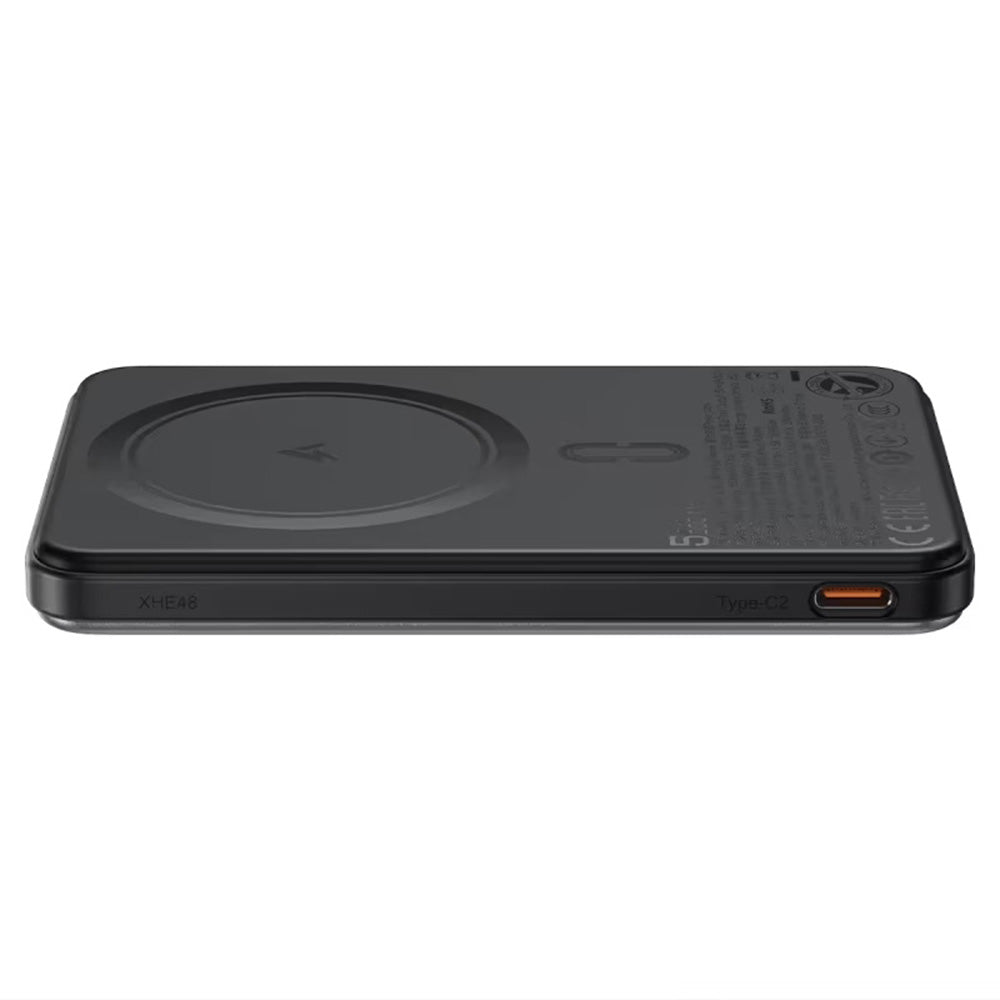 Batteria Esterna Wireless Acefast M30, 5000mAh, 20W, PD + FQI, 1 x QI - 2 x USB-C, Nera