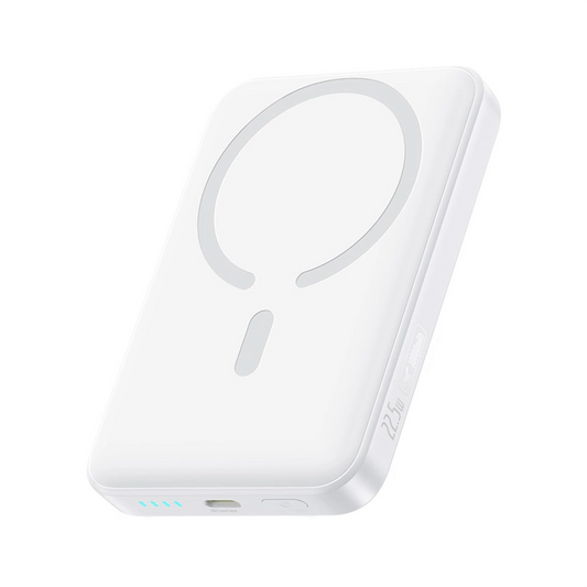 Externer Wireless-Akku Baseus EnerFill FM11 Ultra-Mini, 10000mAh, 22.5W, PD + FQI, 1 x QI - 1 x USB-C, Weiß P1008210E213-00
