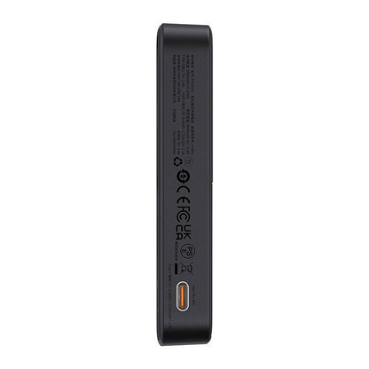 Externer Wireless-Akku Baseus MagPro PPCXZ05, 5000mAh, 20W, PD + FQI, 1 x QI - 1 x USB-C, Schwarz P10064101123-00