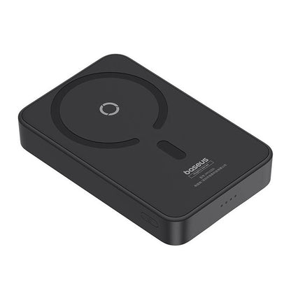 Externer Wireless-Akku Baseus MagPro PPCXZ05, 5000mAh, 20W, PD + FQI, 1 x QI - 1 x USB-C, Schwarz P10064101123-00