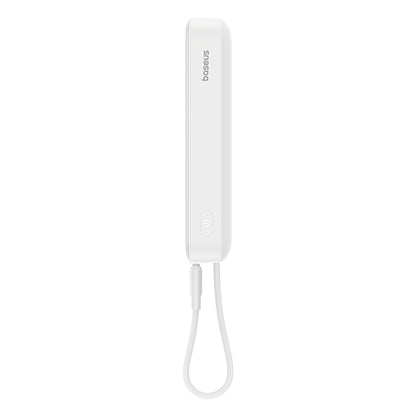 Batterie Externe Sans Fil Baseus Magnetic Mini, 10000mAh, 30W, PD + FQI, 1 x QI - 2 x USB-C, Blanche P1002210B223-00
