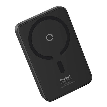 Externer Wireless-Akku Baseus MagPro PPCXZ05, 5000mAh, 20W, PD + FQI, 1 x QI - 1 x USB-C, Schwarz P10064101123-00