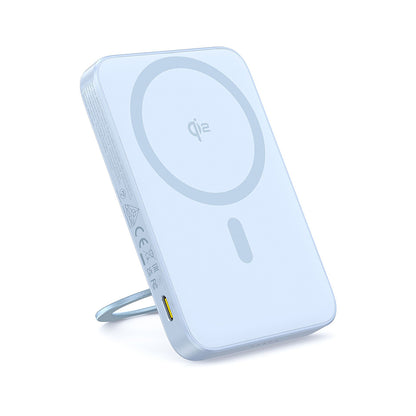 Batterie Externe Sans Fil Baseus PicoGo, 5000mAh, 20W, PD + FQI, 1 x QI - 1 x USB-C, Bleue P10076800313-00