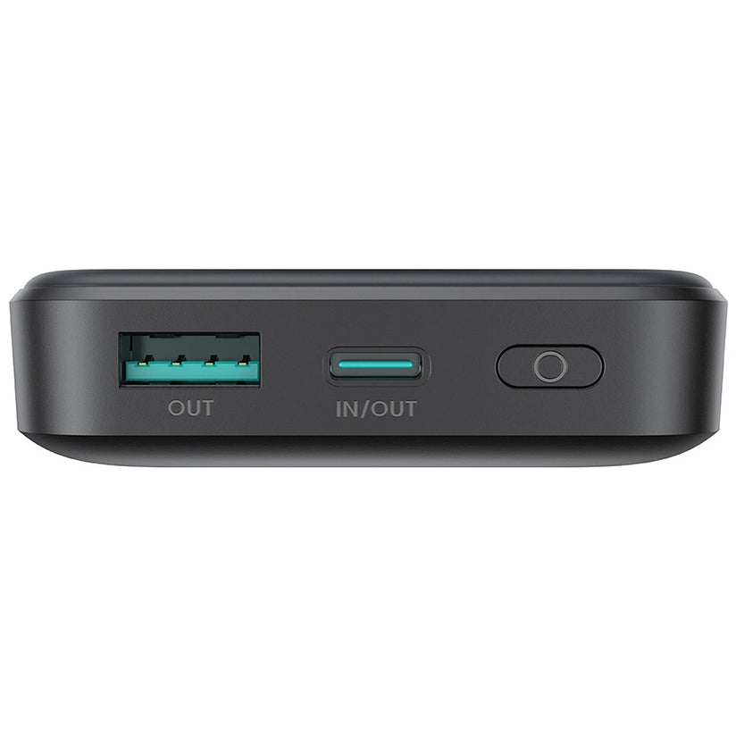 Batteria Esterna Wireless Joyroom JR-W020, 10000mAh, 20W, QC + PD + FQI, 1 x QI - 1 x USB-A - 1 x USB-C, Nera