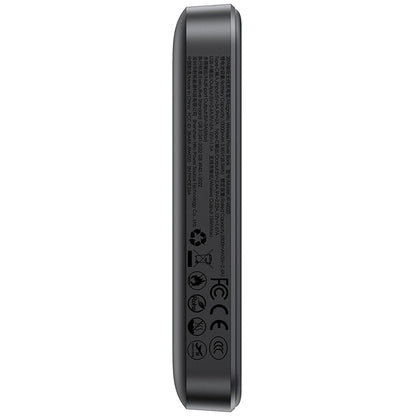 Batteria Esterna Wireless Joyroom JR-W020, 10000mAh, 20W, QC + PD + FQI, 1 x QI - 1 x USB-A - 1 x USB-C, Nera