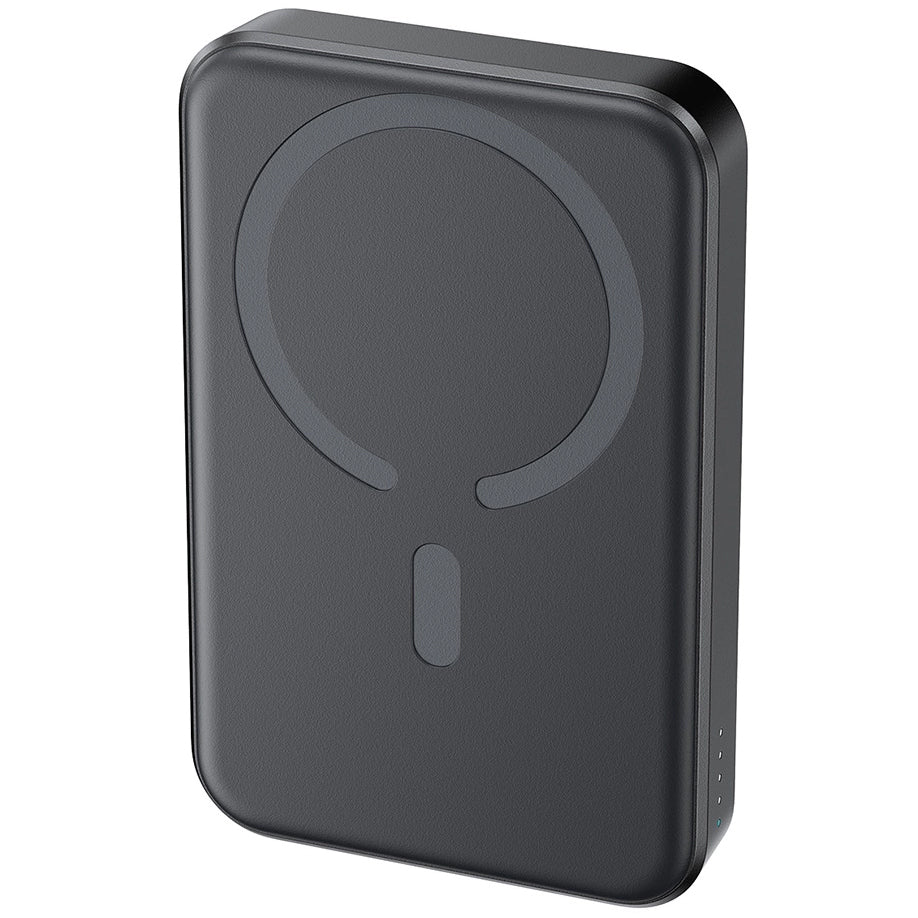 Batteria Esterna Wireless Joyroom JR-W020, 10000mAh, 20W, QC + PD + FQI, 1 x QI - 1 x USB-A - 1 x USB-C, Nera