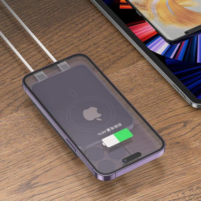 Batteria Esterna Wireless Proove Hoodman, 10000mAh, 20W, PD + FQI, 1 x QI - 1 x USB-C, Grigio PBH120010003