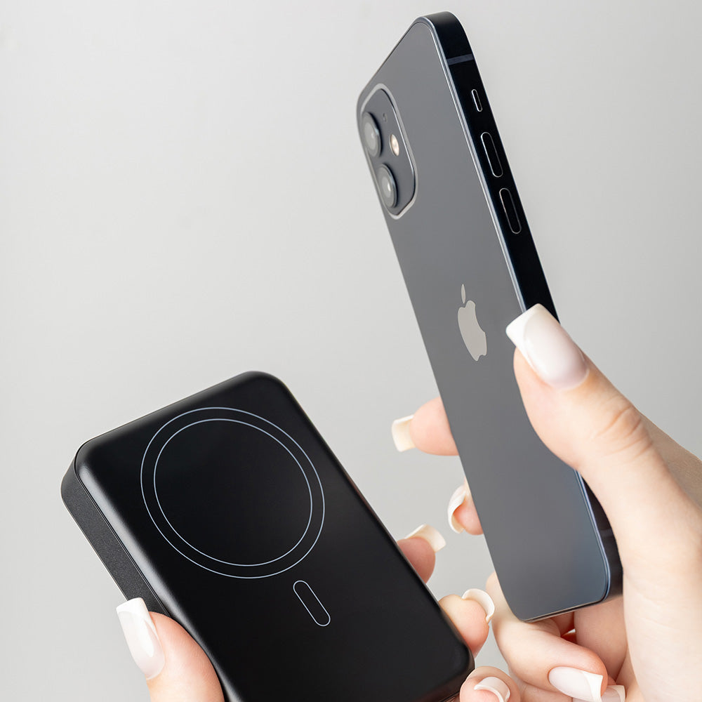 Batteria Esterna Wireless Proove Hoodman, 10000mAh, 20W, PD + FQI, 1 x QI - 1 x USB-C, Nera PBH120010001