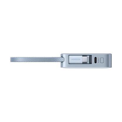 Batteria Esterna Wireless UGREEN MagFlow PB773 (65958B), 10000mAh, 25W, PD + FQI, 1 x QI - 2 x USB-C, Blu