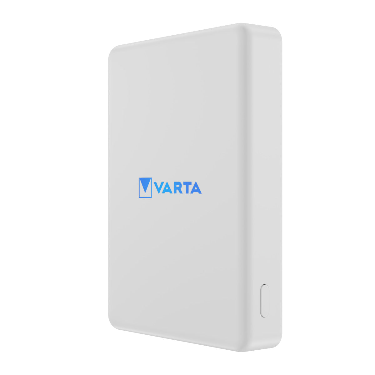 Batteria Esterna Wireless Varta Mag Pro, 5000mAh, 12W, 1 x QI - 1 x USB-C, Bianca
