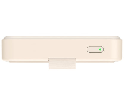 Batterie Externe Sans Fil Xiaomi Mi Magnetic, 6000mAh, 15W, PD + FQI, 1 x QI - 1 x USB-C, Beige BHR9074GL
