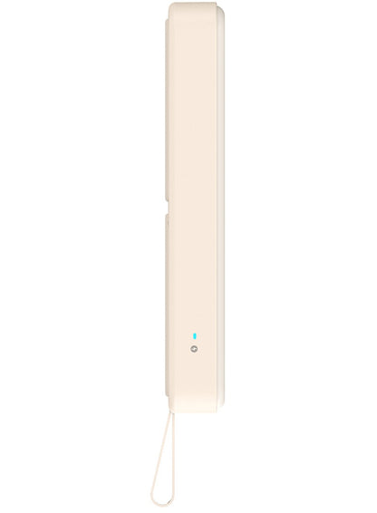Batterie Externe Sans Fil Xiaomi Mi Magnetic, 6000mAh, 15W, PD + FQI, 1 x QI - 1 x USB-C, Beige BHR9074GL