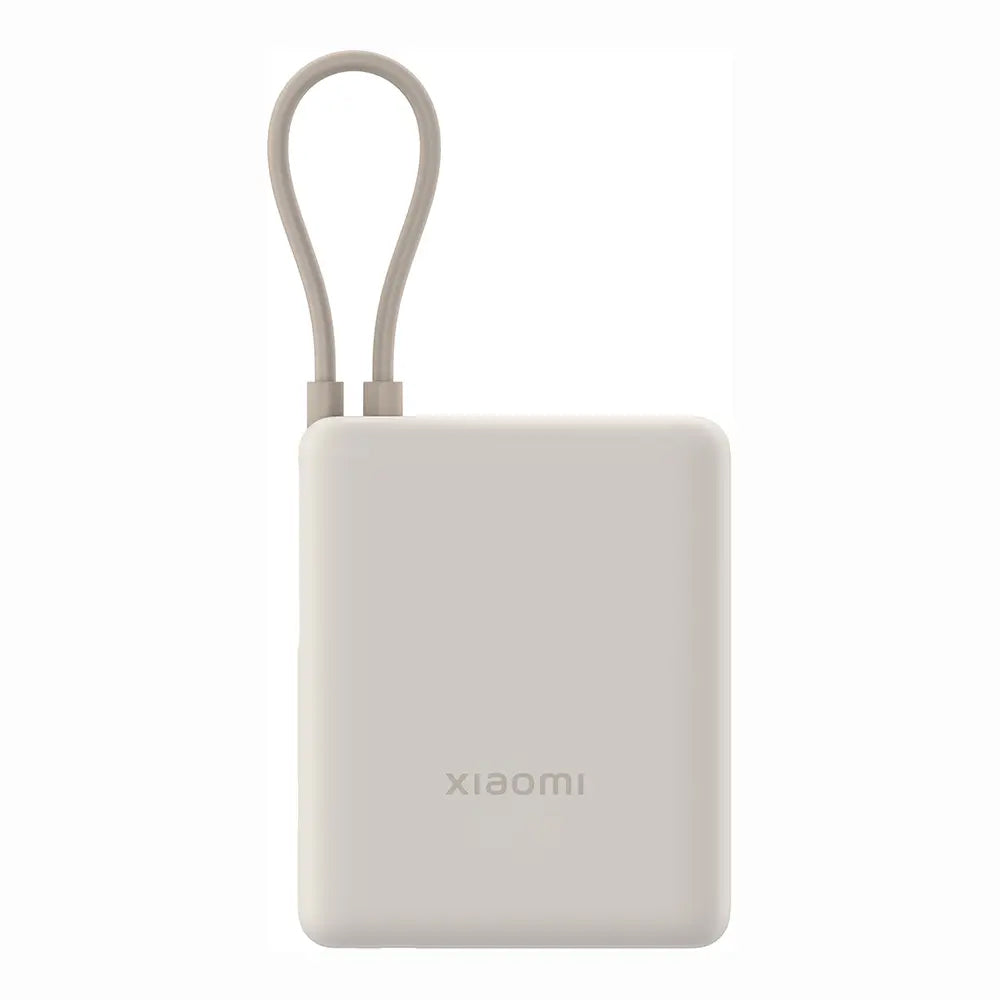 Batteria Esterna Xiaomi PB1033MI, 10000mAh, 33W, QC + PD, 1 x USB-A - 2 x USB-C, Beige BHR9333GL