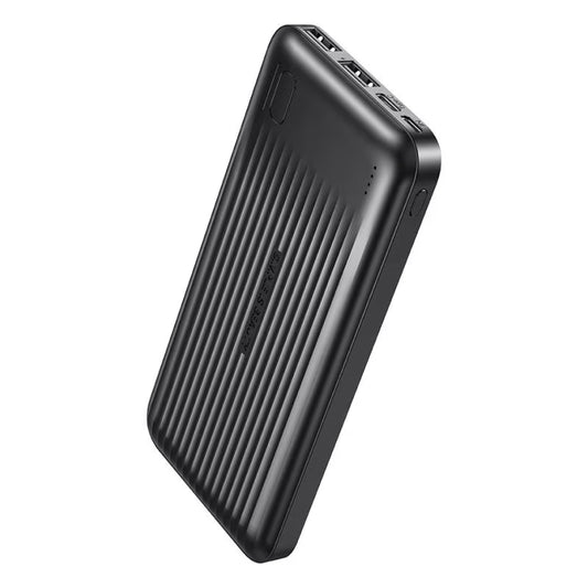 Batterie Externe XO Design PB301, 10000mAh, 10W, 2 x USB-A, Noire